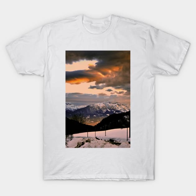 Lets Gets Portes Du Soleil French Alps France T-Shirt by AndyEvansPhotos